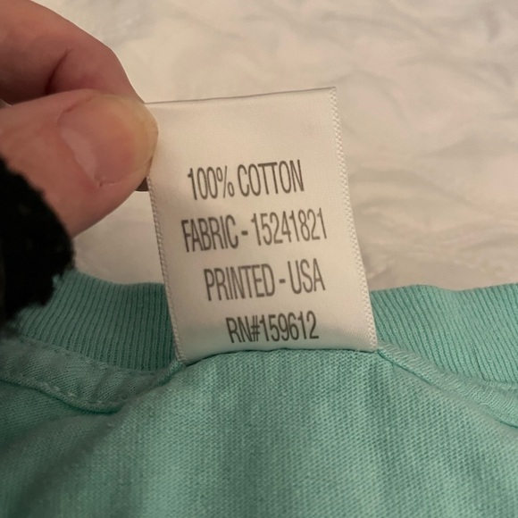 METICULOUS quality long sleeve tshirt light green 100% cotton size L - Picture 4 of 6